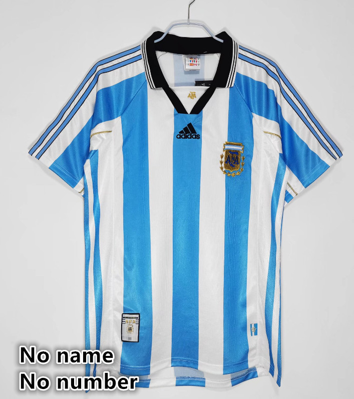 Argentina Retro jersey  Home and away  adult Retro Argentina soccer jersey 10-20 days. It wi Retro jersey  Home and away New adult Retro Bayern Munich soccer jersey 10-20 days. It will arrive in your country days. It will arrive in y