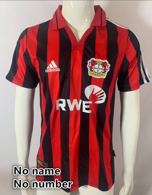 Leverkusen Retro jersey  Home and away adult Retro Leverkusen soccer jersey 10-18 days. About to reach your country
