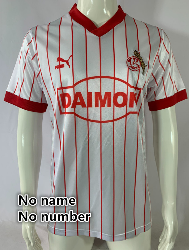 Cologne Retro jersey  Home and away adult Retro Cologne soccer jersey 10-18 days. About to reach your country