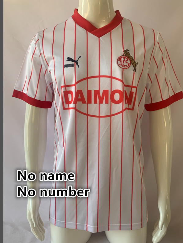 Cologne Retro jersey  Home and away adult Retro Cologne soccer jersey 10-18 days. About to reach your country