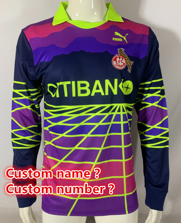 Cologne Retro jersey  Home and away adult Retro Cologne soccer jersey 10-18 days. About to reach your country
