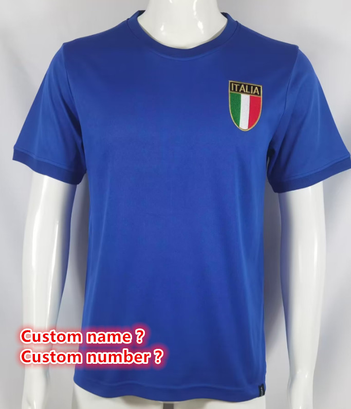 Italy Retro jersey Home and away adult Retro Italy soccer jersey 10-20 days. It wi Retro jersey Home and away New adult Retro Bayern Munich soccer jersey 10-20 days. It will arrive in your country days. It will arrive in y