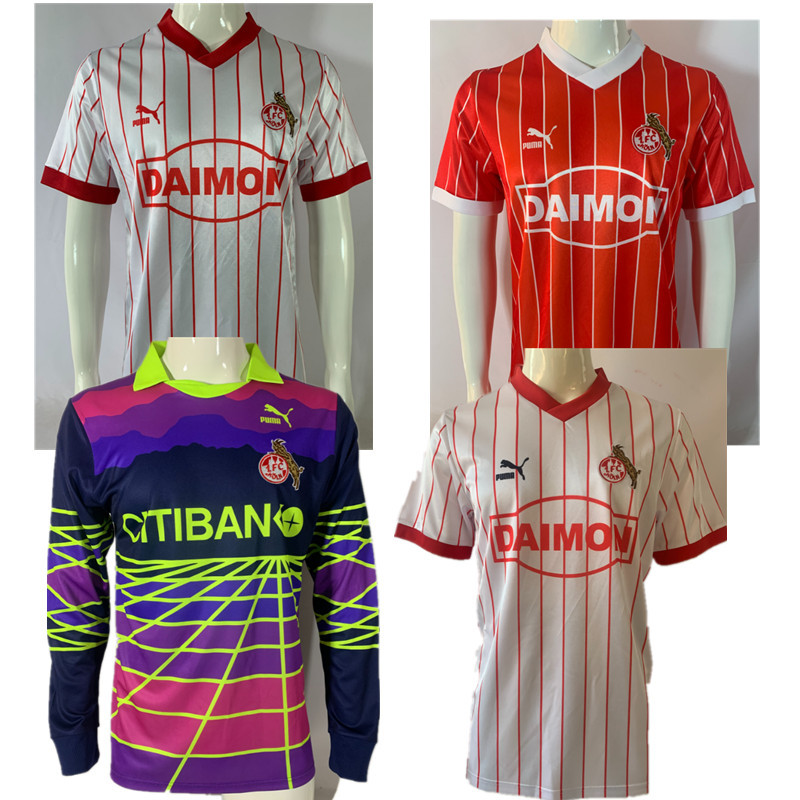 Cologne Retro jersey  Home and away adult Retro Cologne soccer jersey 10-18 days. About to reach your country