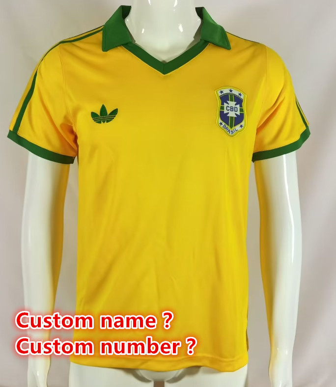 Brazil Retro jersey  Home and away  adult Retro Brazil soccer jersey 10-20 days. It wi Retro jersey  Home and away New adult Retro Bayern Munich soccer jersey 10-20 days. It will arrive in your country days. It will arrive in y