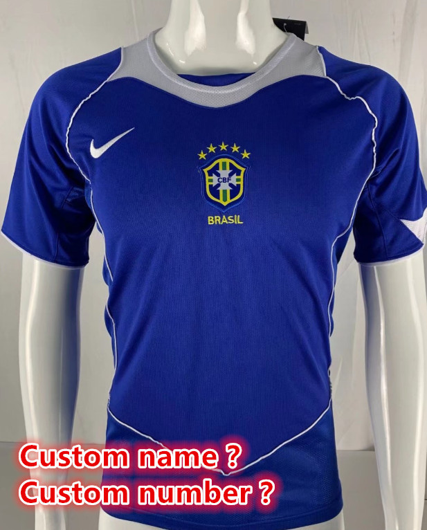 Brazil Retro jersey  Home and away  adult Retro Brazil soccer jersey 10-18 days.  About to reach your country