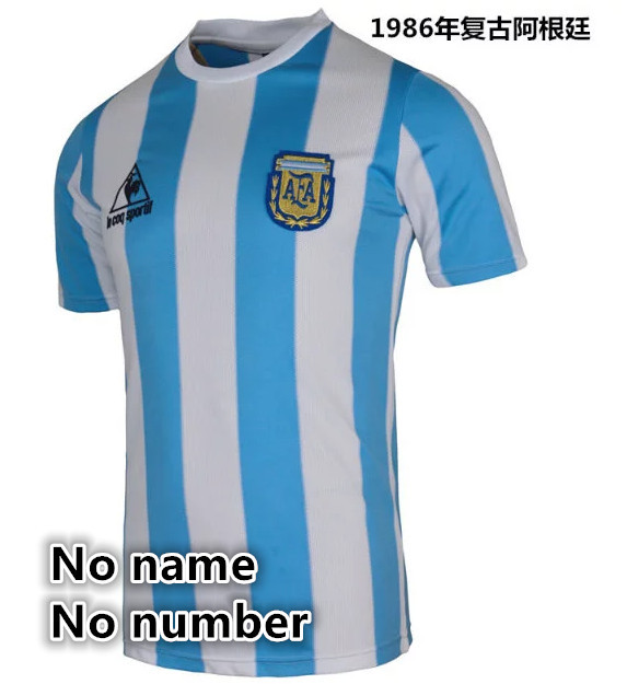 Argentina Retro jersey  Home and away  adult Retro Argentina soccer jersey 10-18 days.  About to reach your country