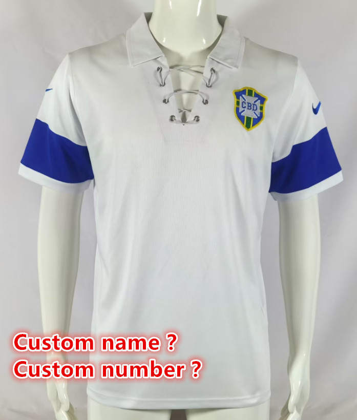 Brazil Retro jersey  Home and away  adult Retro Brazil soccer jersey 10-18 days.  About to reach your country