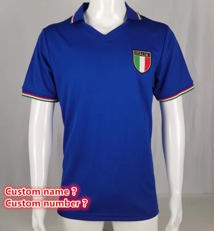 Italy Retro jersey Home and away adult Retro Italy soccer jersey 10-18 days.  About to reach your country