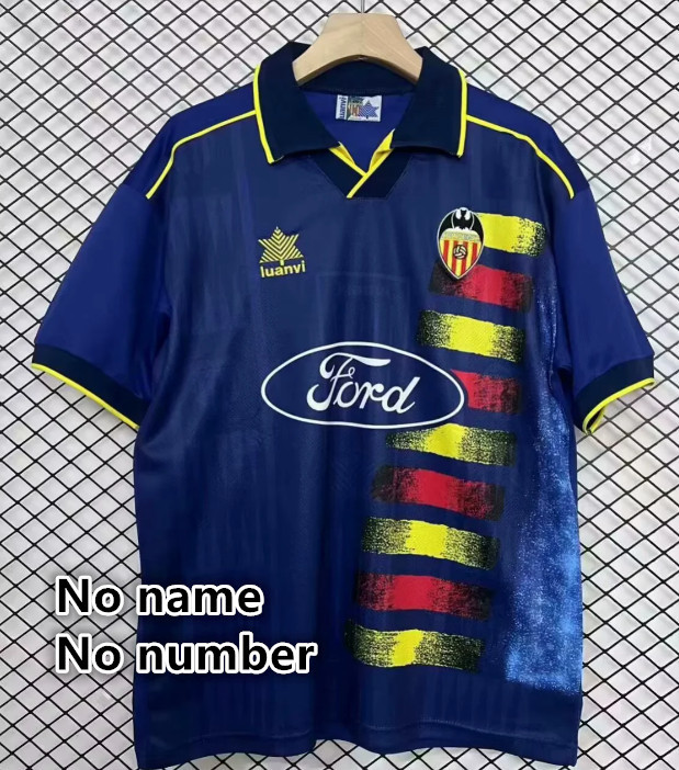 Valencia Retro jersey  Home and away adult Retro 95/96 96/97  Valencia soccer jersey 10-18 days. About to reach your country