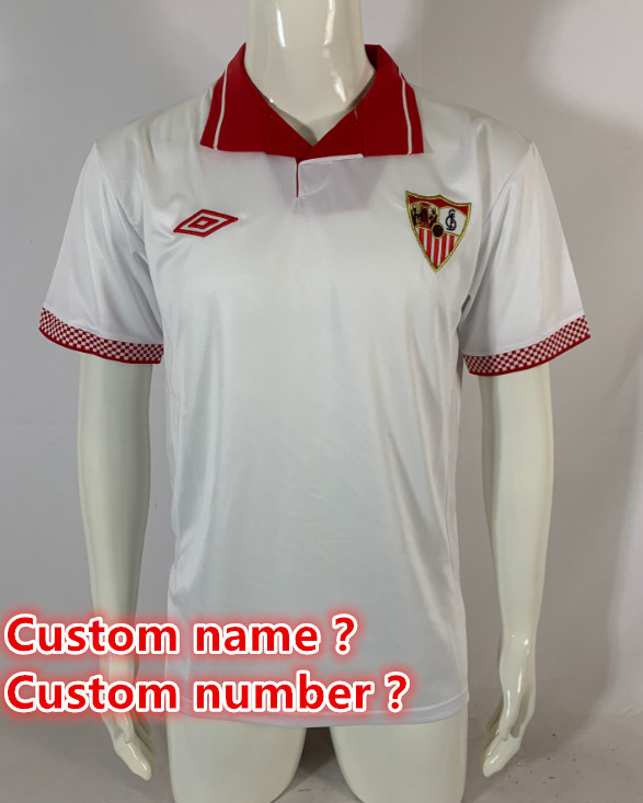 Seville Retro jersey  Home and away adult Retro Seville soccer jersey 10-18 days.  About to reach your country