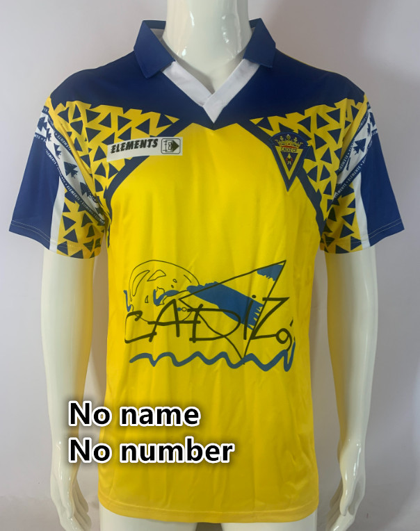 Cadiz Retro jersey  Home and away adult Retro Cadiz soccer jersey 10-18 days. About to reach your country