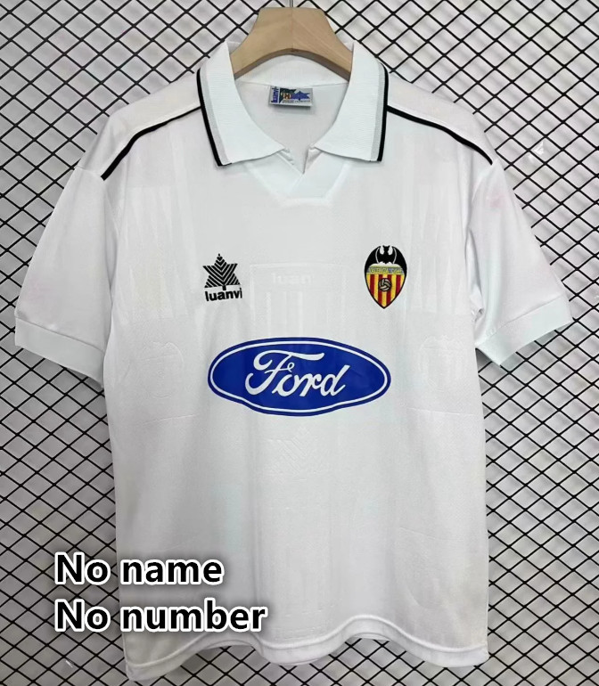 Valencia Retro jersey  Home and away adult Retro 95/96 96/97  Valencia soccer jersey 10-18 days. About to reach your country