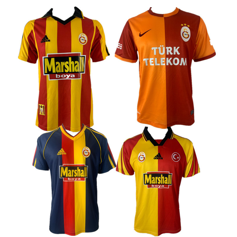 Galatasaray Retro jersey  Home and away  adult Retro Galatasaray soccer jersey 10-18 days.  About to reach your country