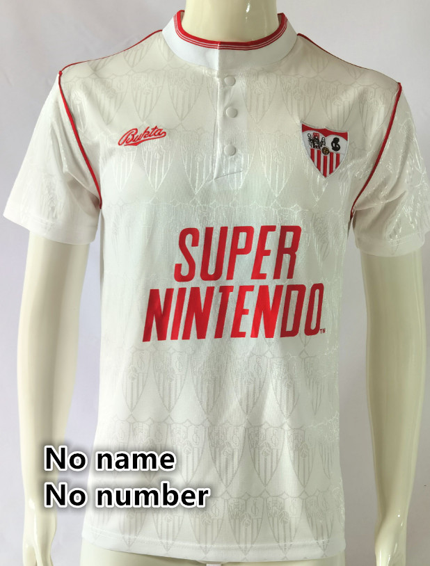 Seville Retro jersey  Home and away adult Retro Seville soccer jersey 10-18 days.  About to reach your country