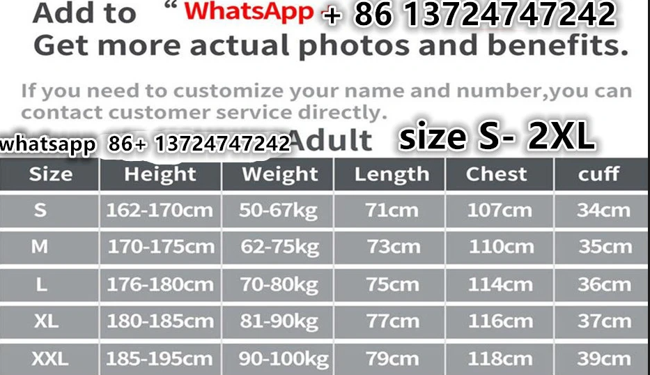 New Adidas Nike Puma  jersey  adult kit New 24 25 Adidas Nike coat jacket soccer jersey 10-20 days. It will arrive in your country