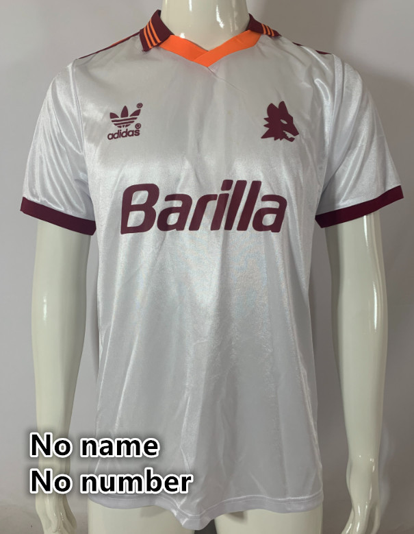Roma Retro jersey Home and away adult Retro Roman soccer jersey 10-18 days.  About to reach your country