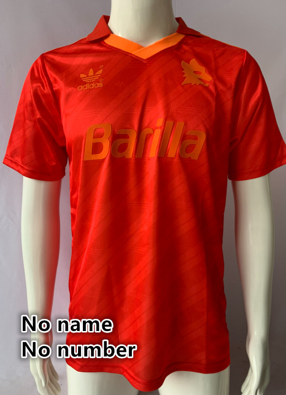 Roma Retro jersey Home and away adult Retro Roman soccer jersey 10-18 days.  About to reach your country