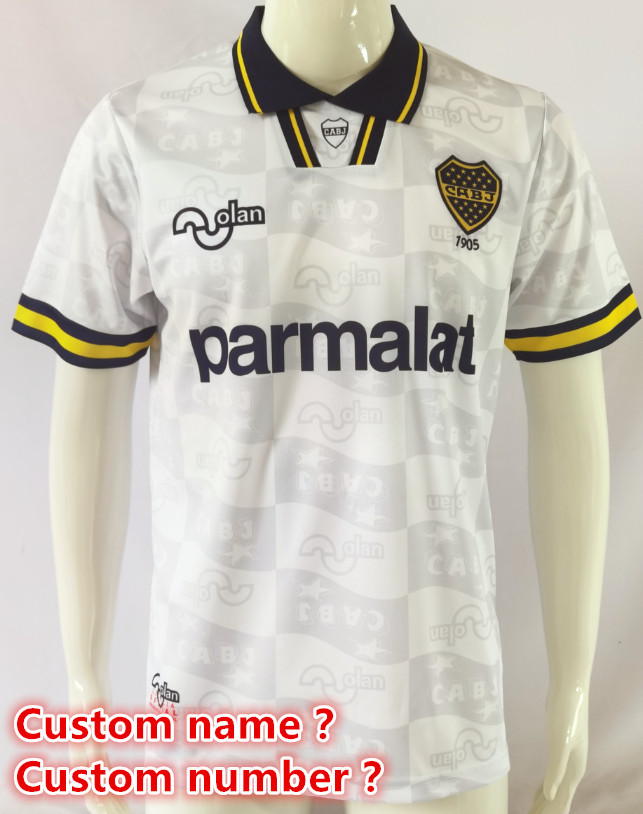 Boca Retro jersey Home and away adult Boca Roman soccer jersey 10-18 days.  About to reach your country