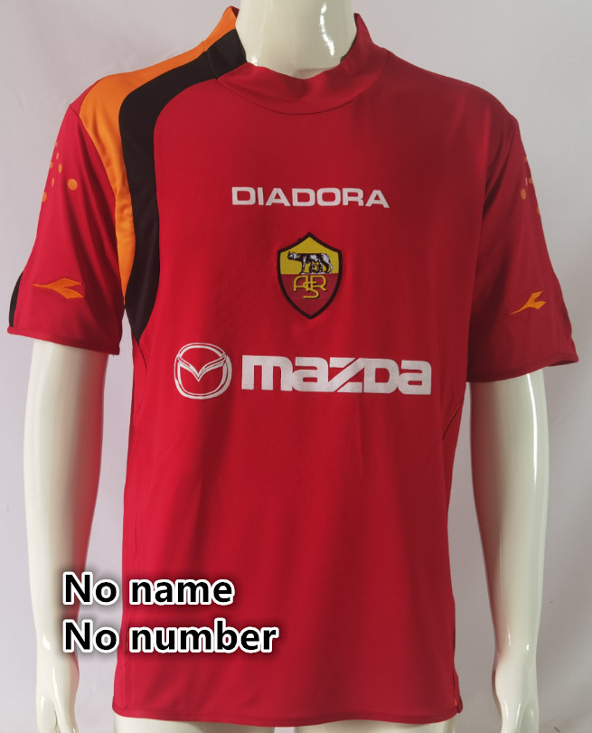 Roma Retro jersey Home and away adult Retro Roman soccer jersey 10-18 days.  About to reach your country