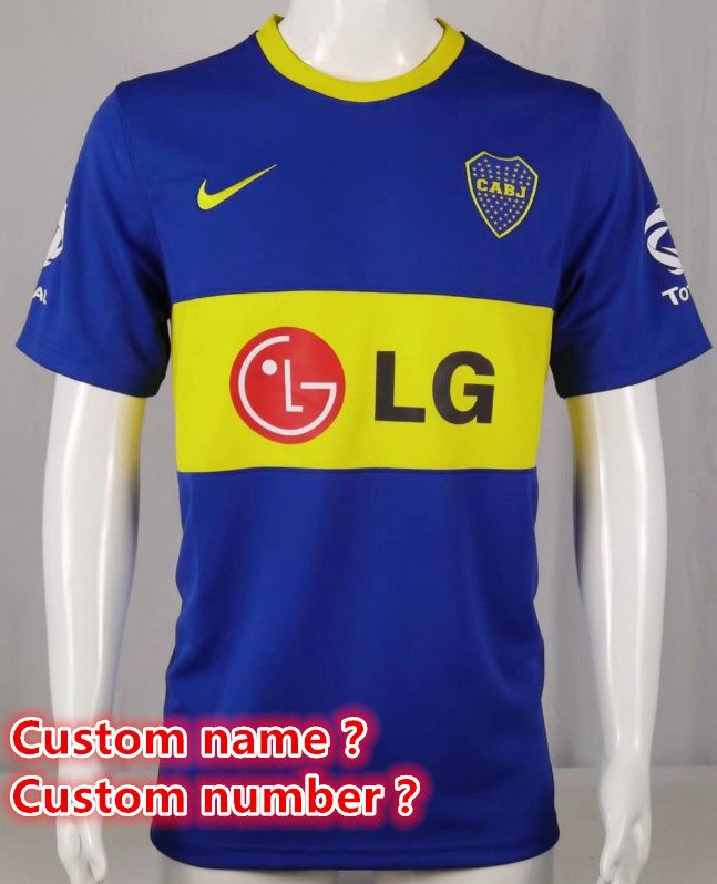 Boca Retro jersey Home and away adult Boca Roman soccer jersey 10-18 days.  About to reach your country
