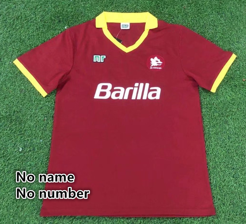 Roma Retro jersey Home and away adult Retro Roman soccer jersey 10-18 days.  About to reach your country
