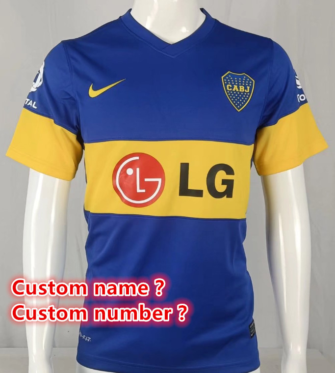 Boca Retro jersey Home and away adult Boca Roman soccer jersey 10-18 days.  About to reach your country