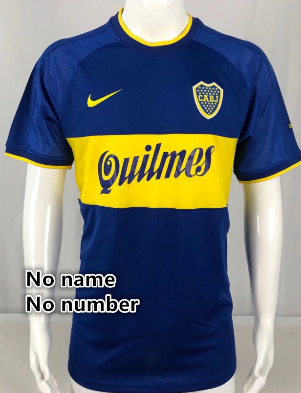 Boca Retro jersey Home and away adult Boca Roman soccer jersey 10-18 days.  About to reach your country