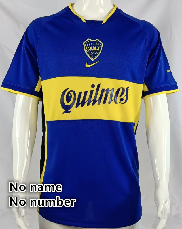 Boca Retro jersey Home and away adult Boca Roman soccer jersey 10-18 days.  About to reach your country