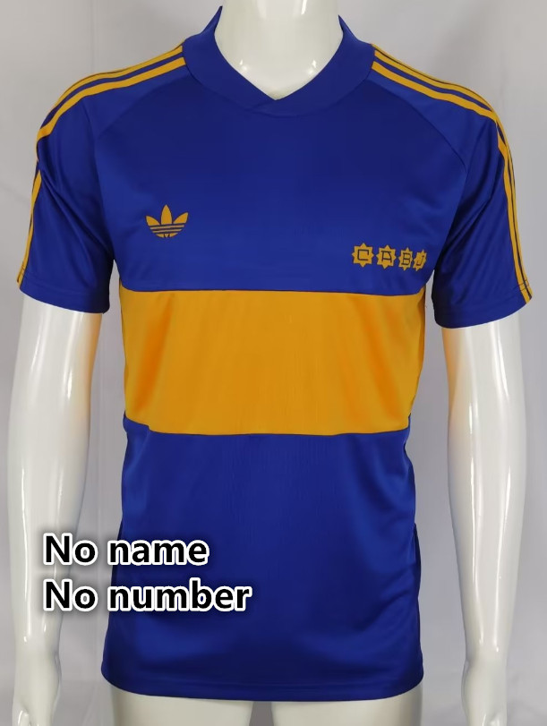 Boca Retro jersey Home and away adult Boca Roman soccer jersey 10-18 days.  About to reach your country