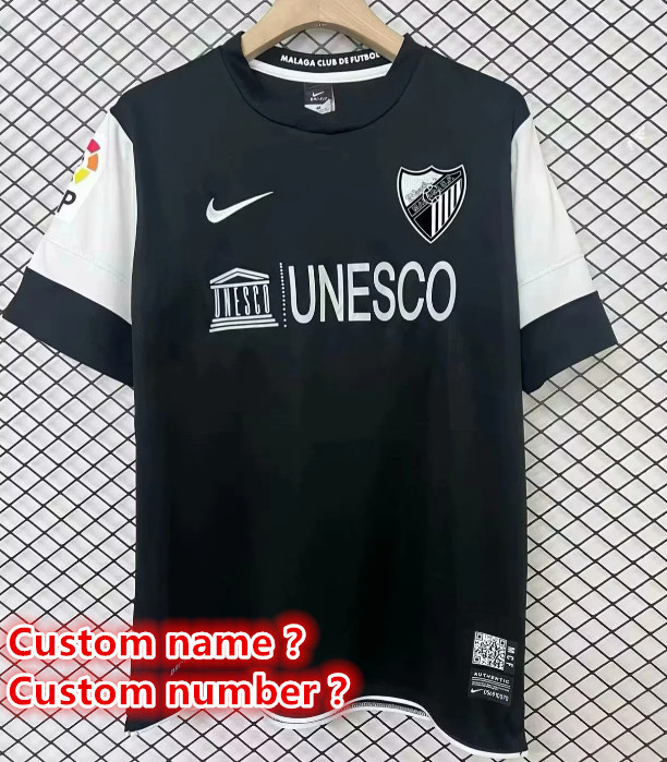 Malaga Retro jersey  Home and away adult Retro Malaga soccer jersey 10-18 days. About to reach your country