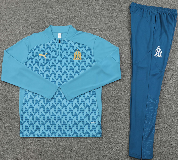 New Marseille training coat jacket  jersey kids kit adult kit New 24 25 Marseille training coat jacket soccer jersey 10-20 days. It will arrive in your country