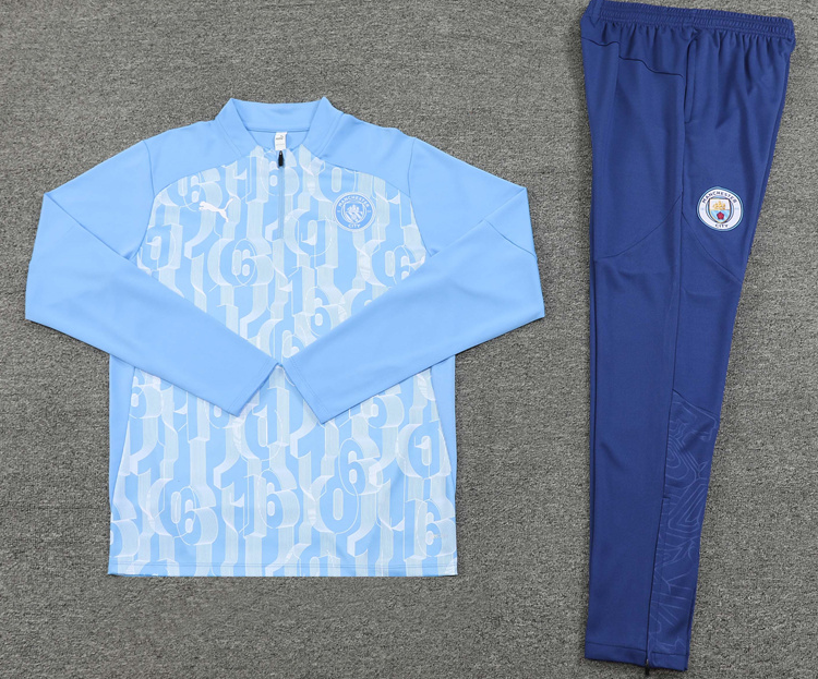 New Manchester City training coat jacket  jersey kids kit adult kit New 24 25 Manchester City training coat jacket soccer jersey 10-20 days. It will arrive in your country