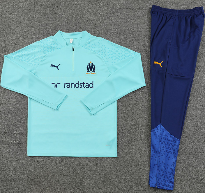 New Marseille training coat jacket  jersey kids kit adult kit New 24 25 Marseille training coat jacket soccer jersey 10-20 days. It will arrive in your country