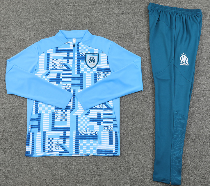 New Marseille training coat jacket  jersey kids kit adult kit New 24 25 Marseille training coat jacket soccer jersey 10-20 days. It will arrive in your country