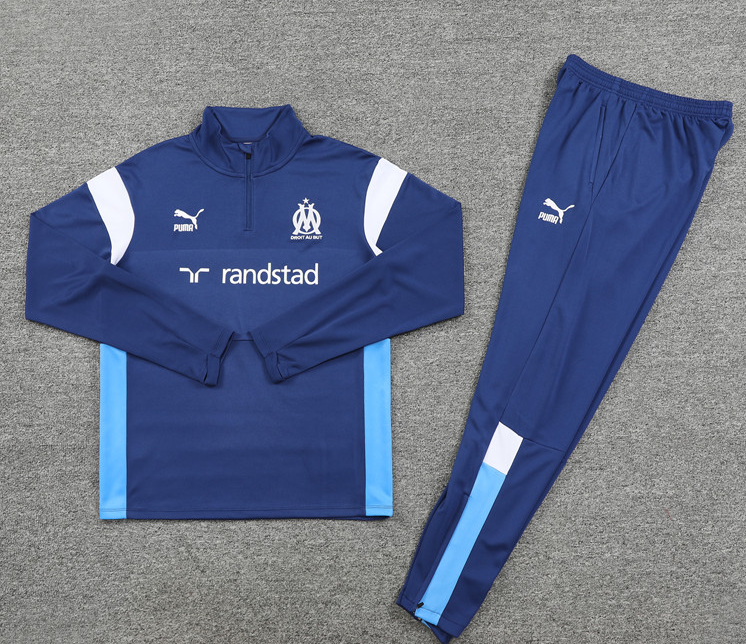 New Marseille training coat jacket  jersey kids kit adult kit New 24 25 Marseille training coat jacket soccer jersey 10-20 days. It will arrive in your country