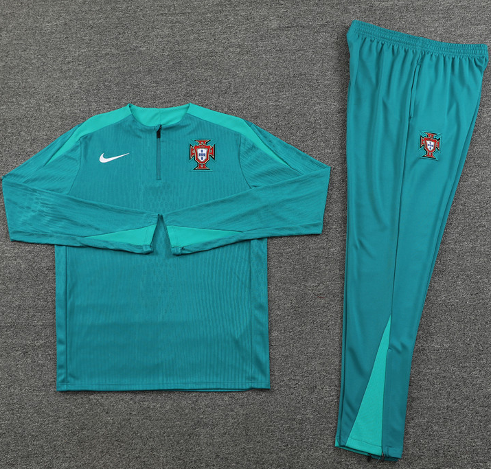 New Portugal training coat jacket  jersey kids kit adult kit New 24 25 Portugal training coat jacket soccer jersey 10-20 days. It will arrive in your country
