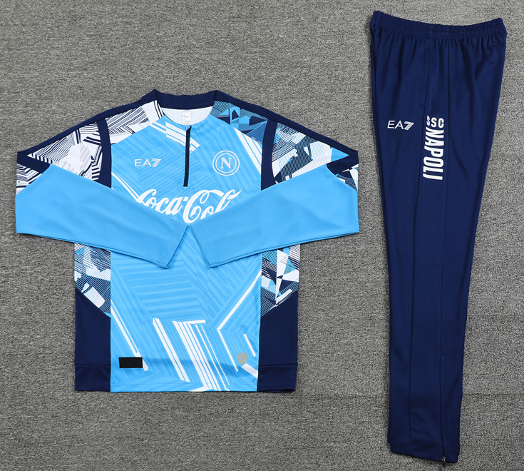 New Naples training coat jacket  jersey kids kit adult kit New 24 25 Naples training coat jacket soccer jersey 10-20 days. It will arrive in your country