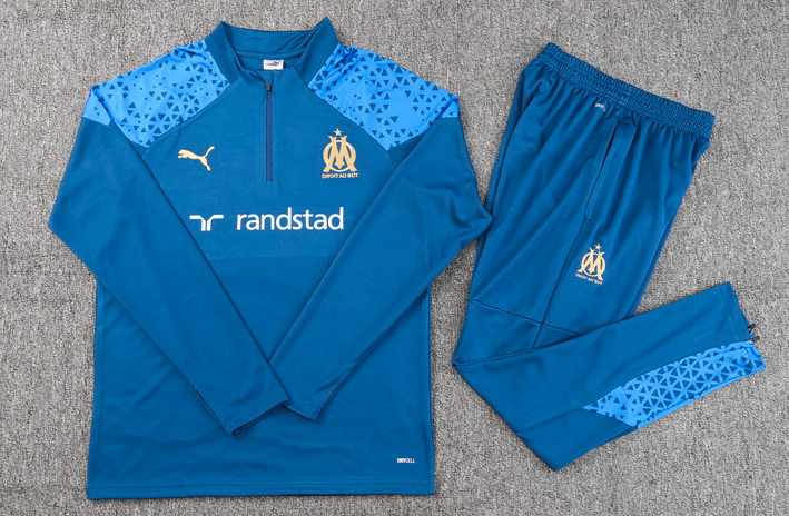 New Marseille training coat jacket  jersey kids kit adult kit New 24 25 Marseille training coat jacket soccer jersey 10-20 days. It will arrive in your country