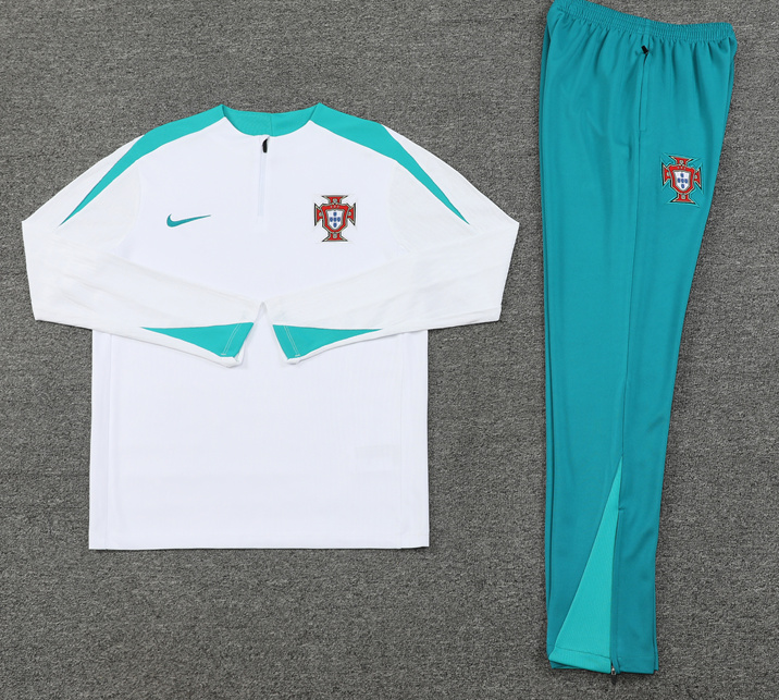 New Portugal training coat jacket  jersey kids kit adult kit New 24 25 Portugal training coat jacket soccer jersey 10-20 days. It will arrive in your country