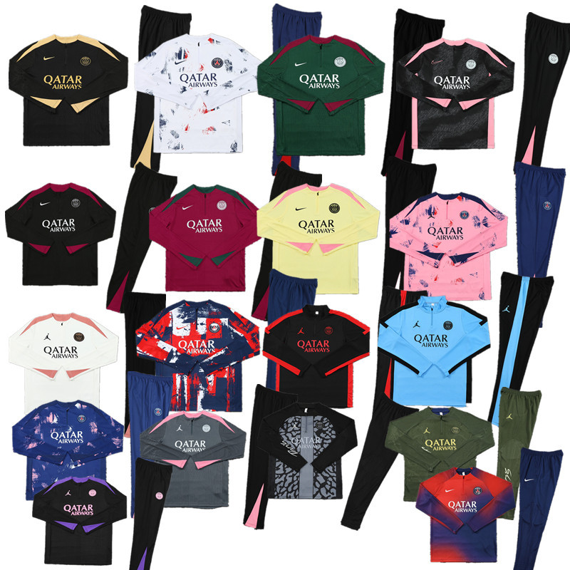 New psg training coat jacket  jersey kids kit adult kit New 24 25 psg training coat jacket soccer jersey 10-20 days. It will arrive in your country