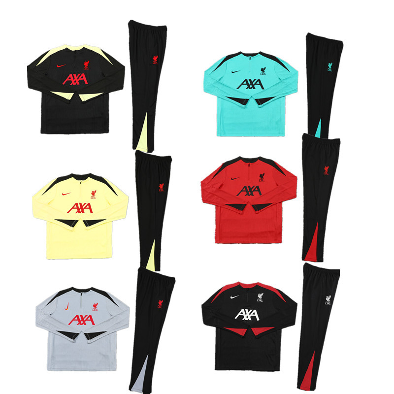 New Liverpool  training coat jacket  jersey kids kit adult kit New 24 25 Liverpool training coat jacket soccer jersey 10-20 days. It will arrive in your country