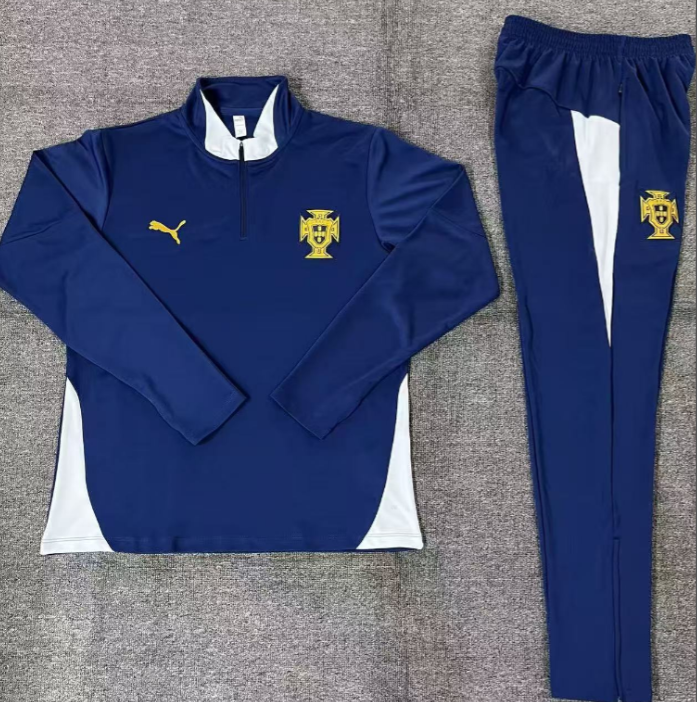 New Portugal training coat jacket  jersey kids kit adult kit New 24 25 Portugal training coat jacket soccer jersey 10-20 days. It will arrive in your country