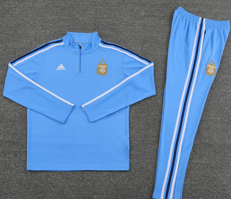 New Argentina training coat jacket  jersey kids kit adult kit New 24 25 Argentina training coat jacket soccer jersey 10-20 days. It will arrive in your country