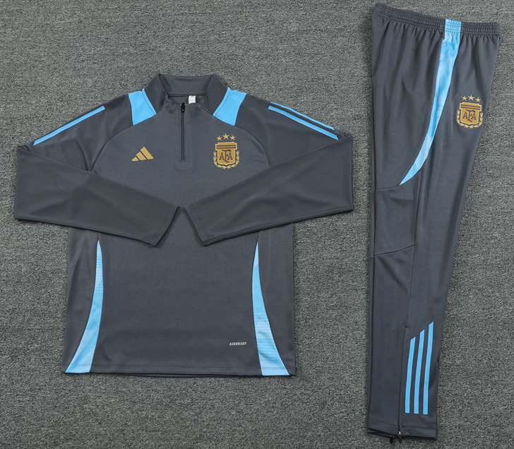 New Argentina training coat jacket  jersey kids kit adult kit New 24 25 Argentina training coat jacket soccer jersey 10-20 days. It will arrive in your country