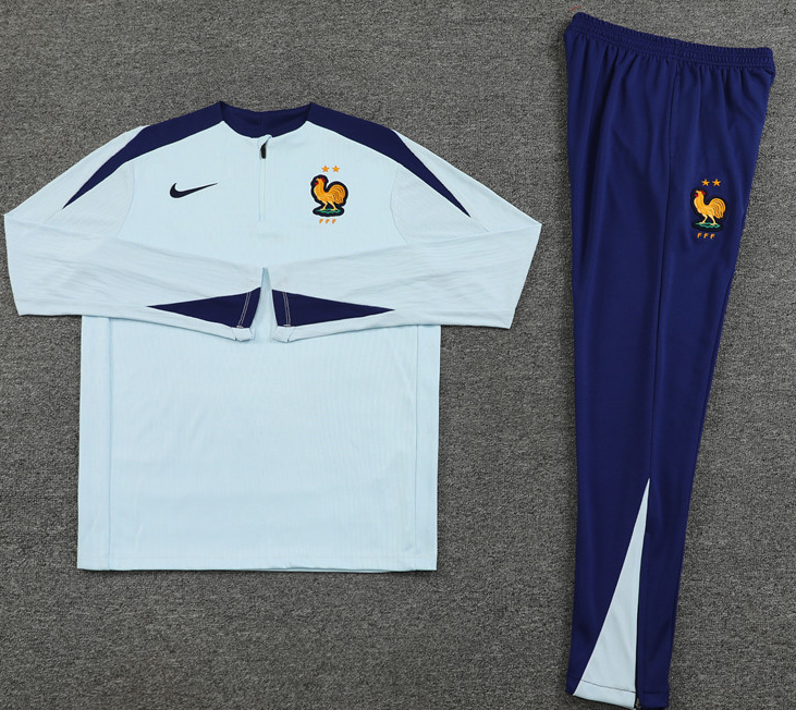 New France training coat jacket  jersey kids kit adult kit New 24 25 France training coat jacket soccer jersey 10-20 days. It will arrive in your country