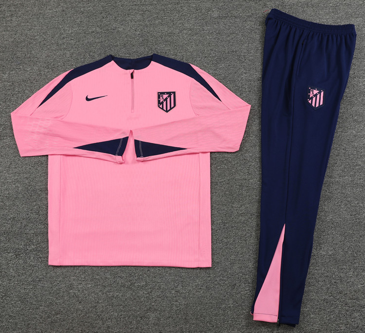 New Atletico Madrid training coat jacket  jersey kids kit adult kit New 24 25 Atletico Madrid training coat jacket soccer jersey 10-20 days. It will arrive in your country