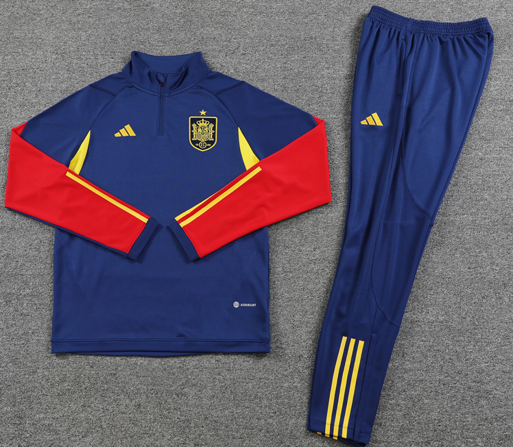 New Spain training coat jacket  jersey kids kit adult kit New 24 25 Spain training coat jacket soccer jersey 10-20 days. It will arrive in your country