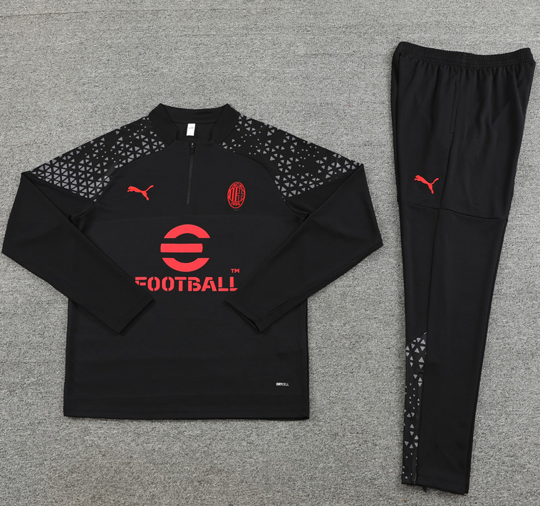 New AC Milan training coat jacket  jersey kids kit adult kit New 24 25 AC Milan training coat jacket soccer jersey 10-20 days. It will arrive in your country