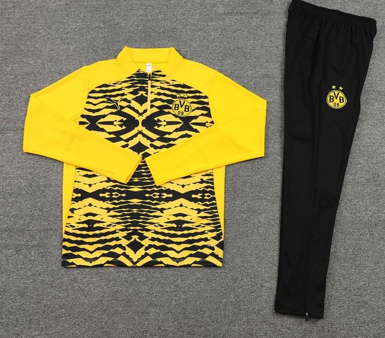New Dortmund training coat jacket  jersey kids kit adult kit New 24 25 Dortmund training coat jacket soccer jersey 10-20 days. It will arrive in your country