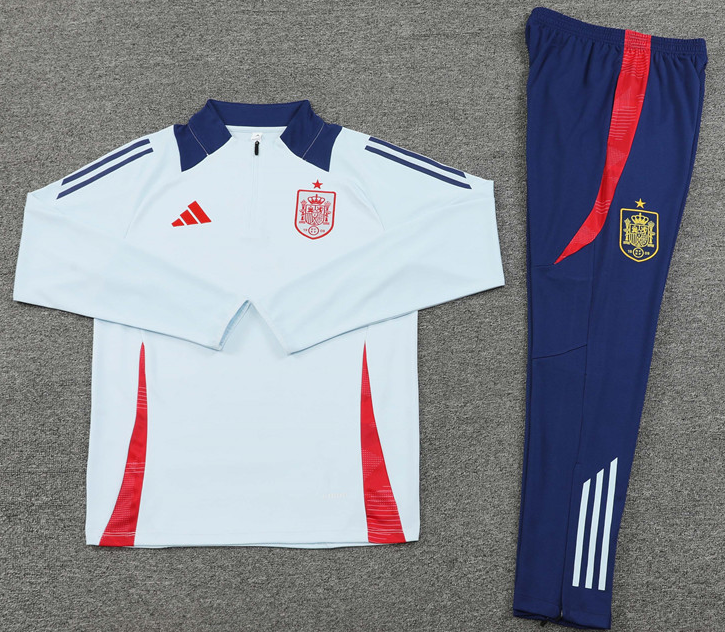 New Spain training coat jacket  jersey kids kit adult kit New 24 25 Spain training coat jacket soccer jersey 10-20 days. It will arrive in your country